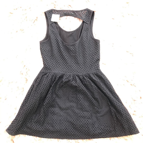 Beautiful Sfera Black Eyelet Dress - Picture 8 of 8